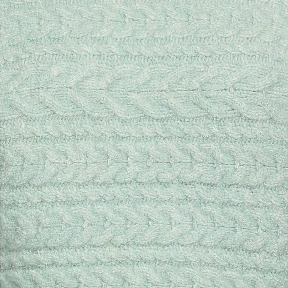 FOR LOVE & LEMONS Green Dominique Shoulder Pad Sweater size Small - Picture 11 of 15